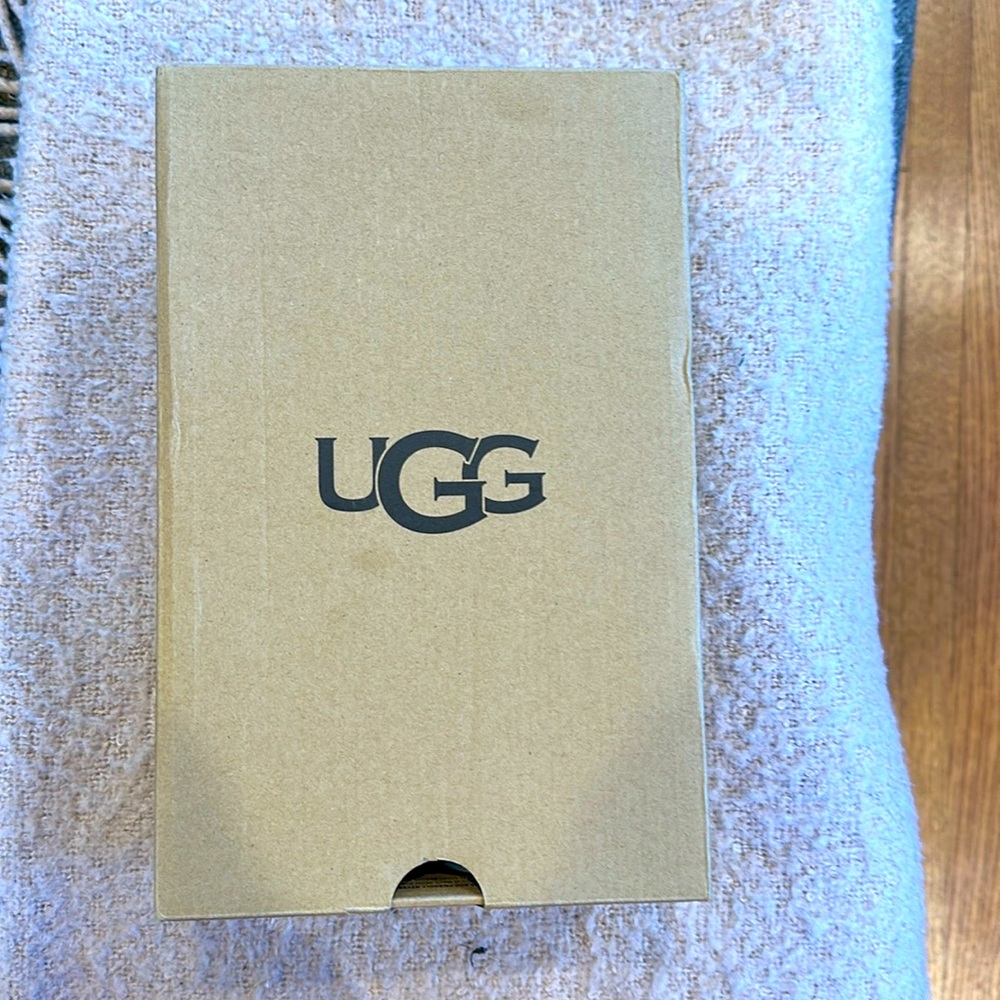 Uggs Dakota slippers chestnut color size 5 new with box.